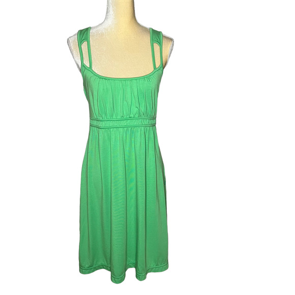 The North Face Emily Dress Sundress in Mojito Green EUC Size Medium - Picture 1 of 11